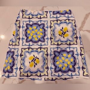 LOFT Lemon Patterned Mini Skirt - NWT! 💙💛